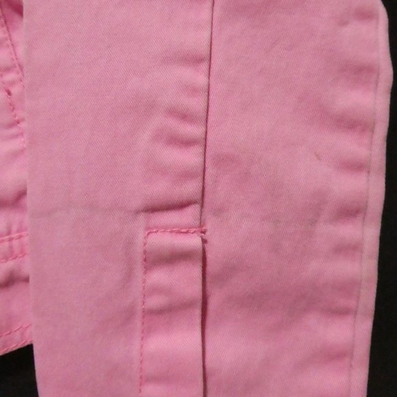 HURLEY | xs extra small | Classic Pink Denim Jacket with Black Buttons | GUC - Picture 16 of 16